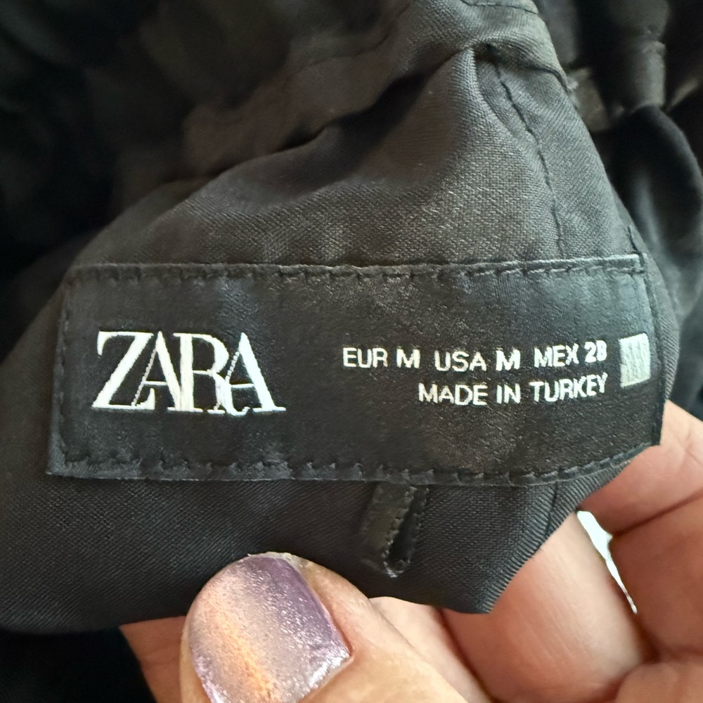 Zara Black Cargo Joggers - Picture 4 of 10